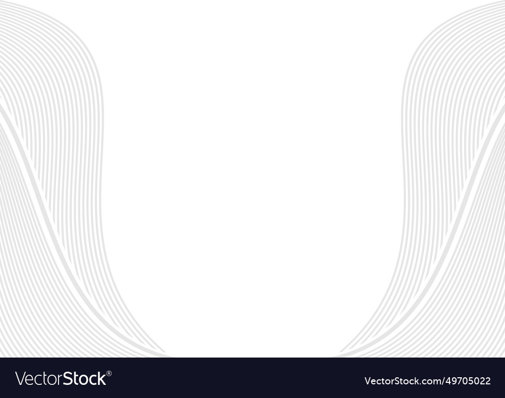 Gradient white background banner design Royalty Free Vector