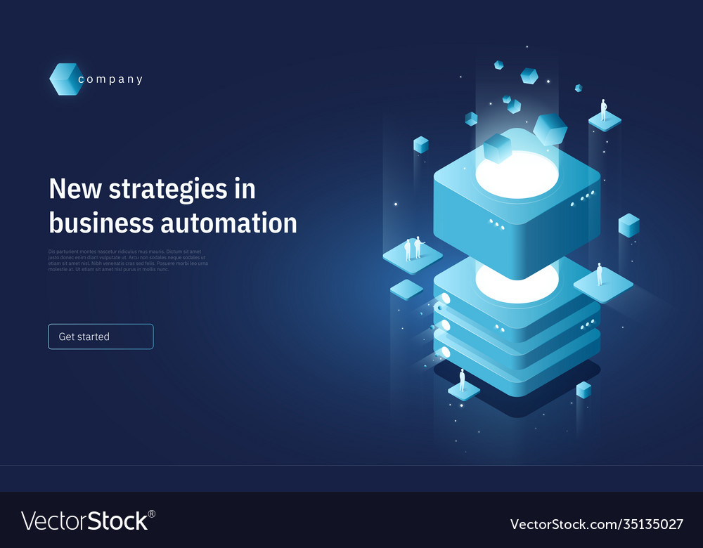 Isometric Technology Data Concepts