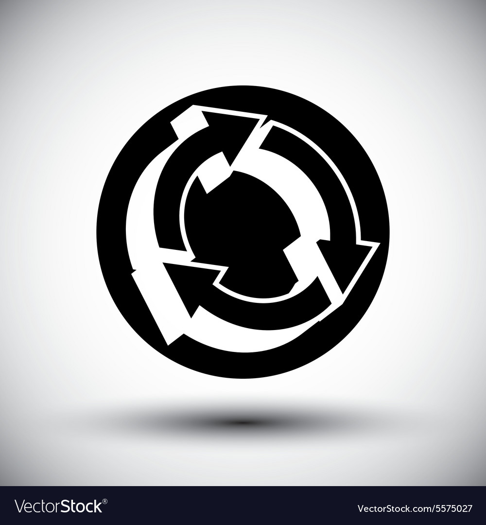 Reload refresh arrows loop simple single color