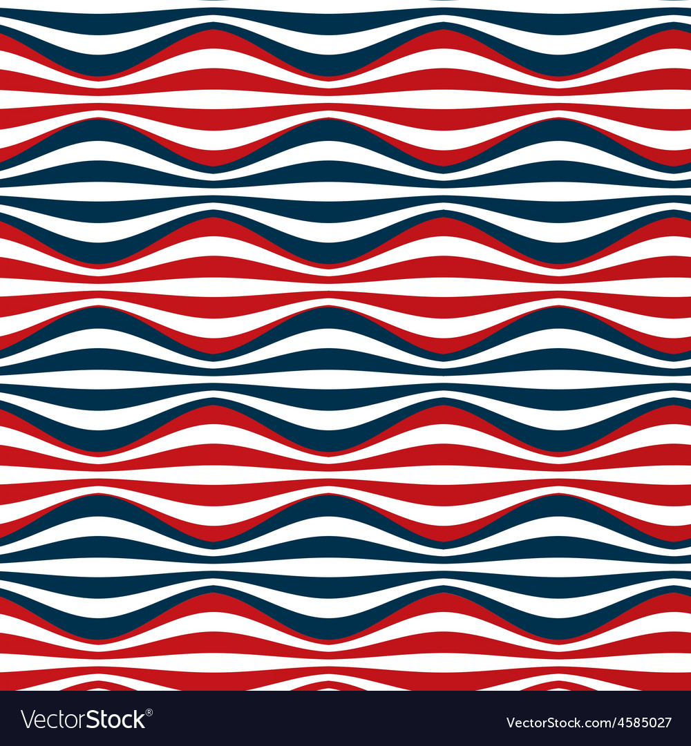 Seamless red blue stripes