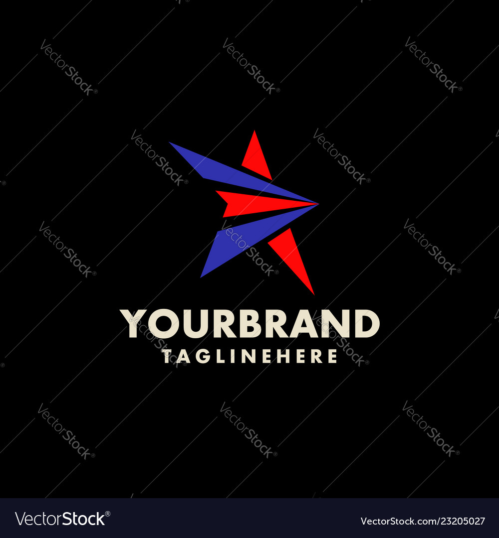 Star logo design branding corporate identity