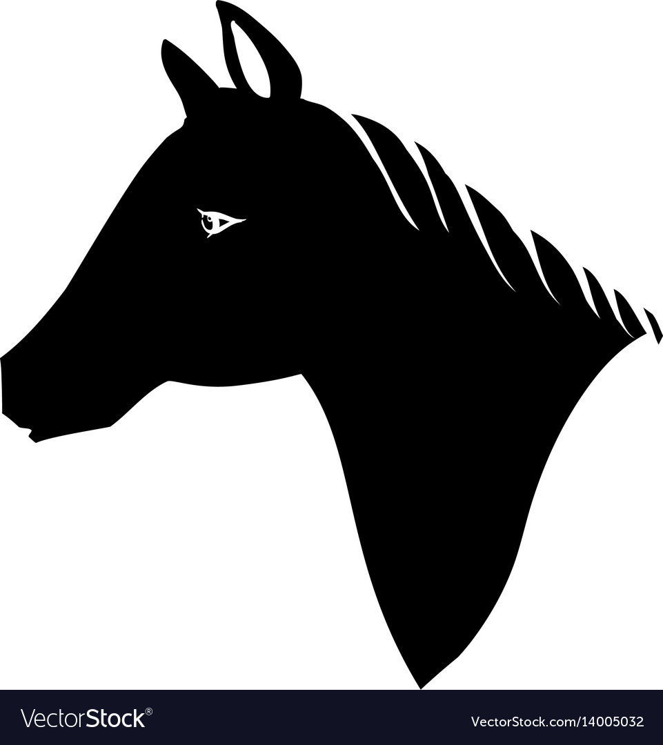 Horse animal silhouette