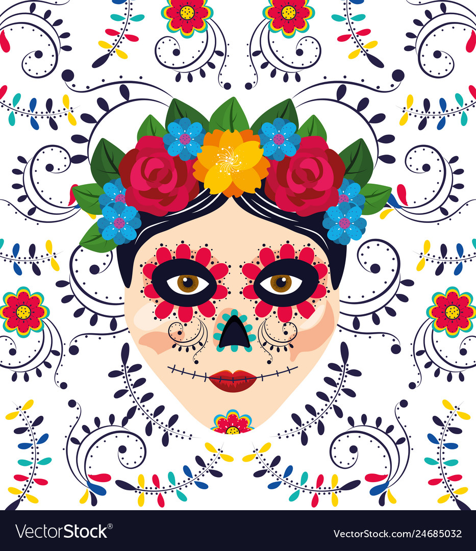 Mexican culture cartoon Royalty Free Vector Image