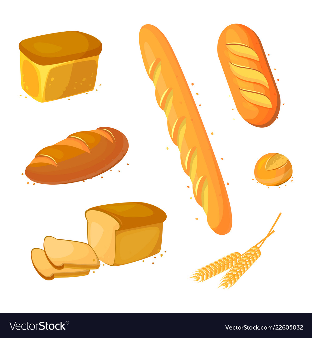 Set bread icons