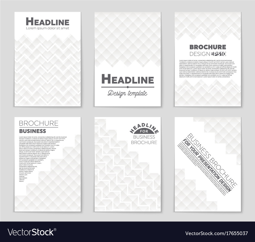 Abstract Layout Background Set For Art Royalty Free Vector