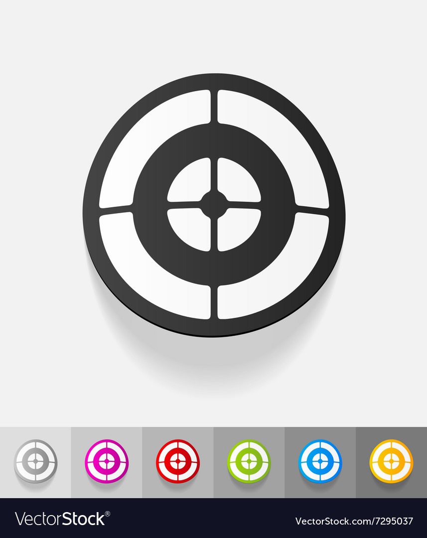 Realistic design element target