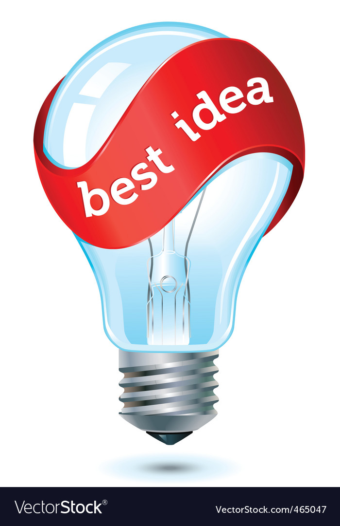 Download Best idea icon Royalty Free Vector Image - VectorStock