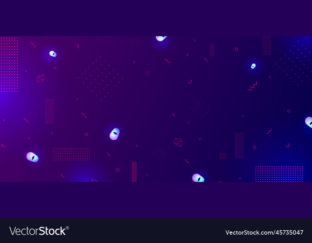 Geometric design background with gradient vector image Geometric design background with gradient