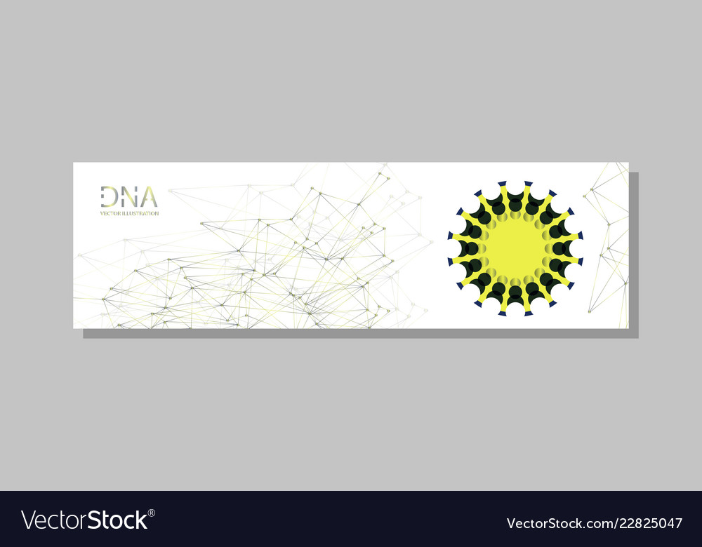 Molecular structure with connected lines and dots