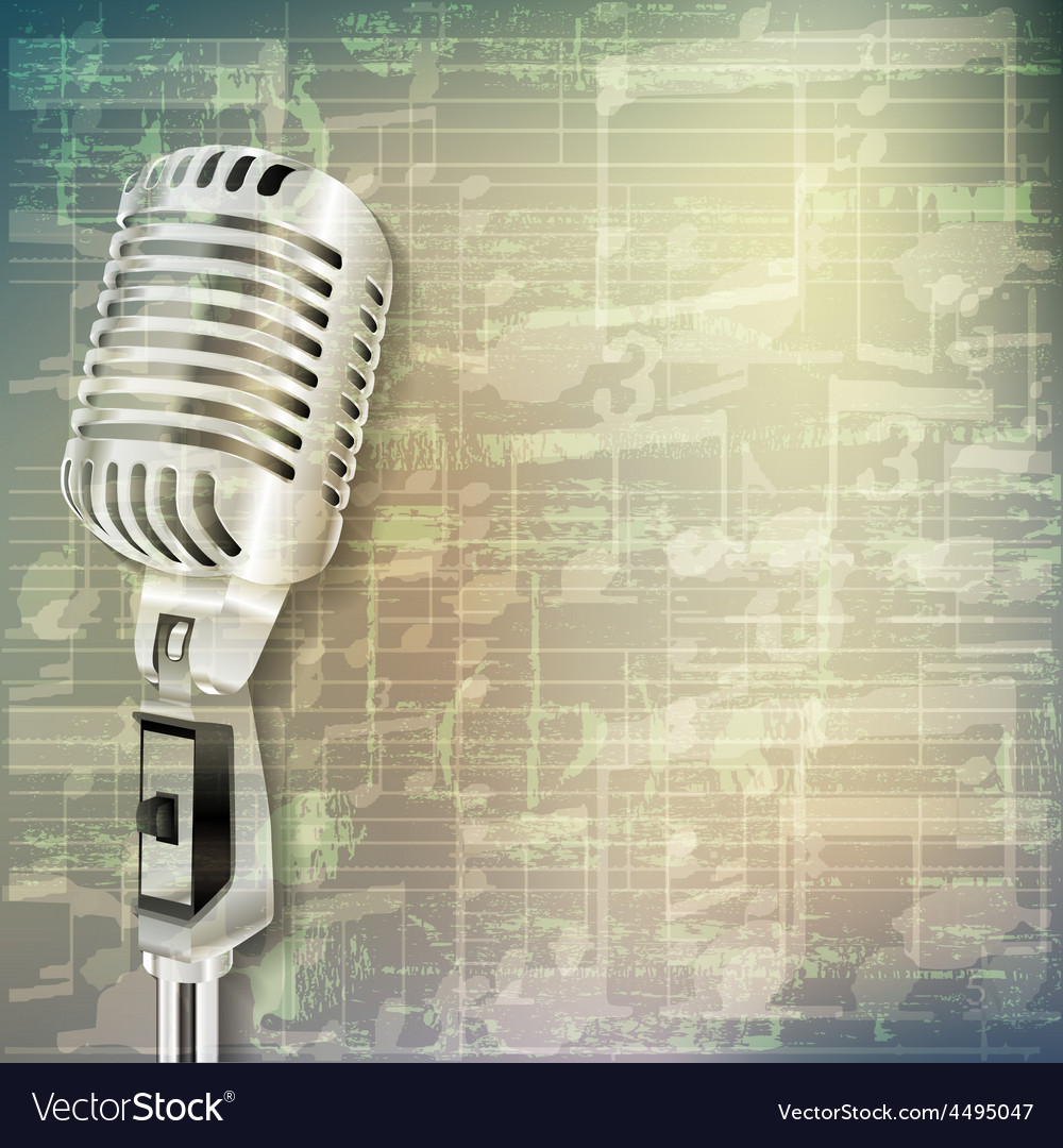 Vintage Cracked Music Hintergrund