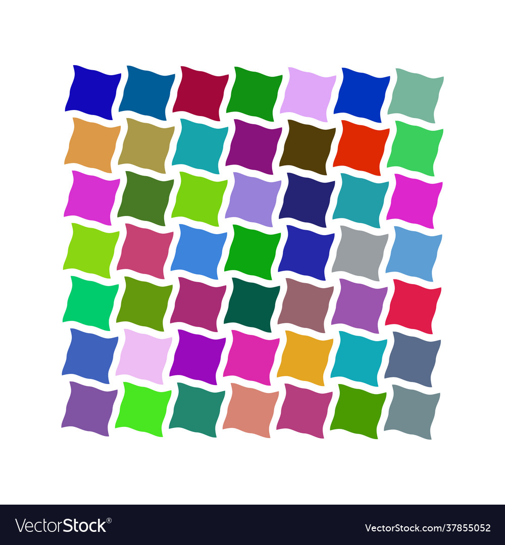 Abstract background irregular colored squares
