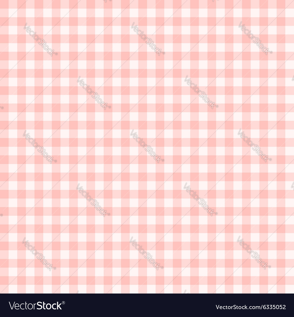 Red Gingham Checkered Pattern