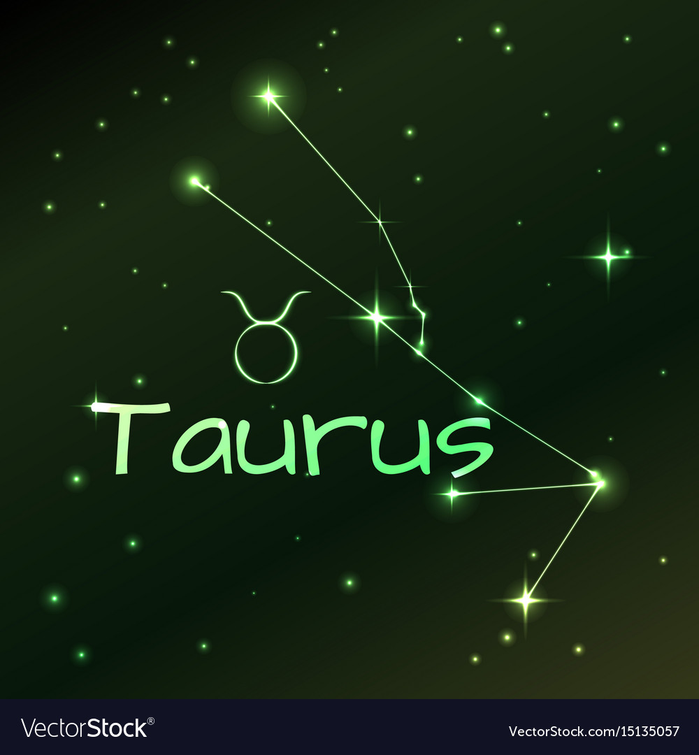 Earth symbol of taurus zodiac sign horoscope Vector Image