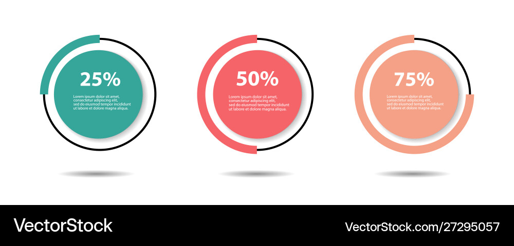 Infographic label design template with icons Vector Image
