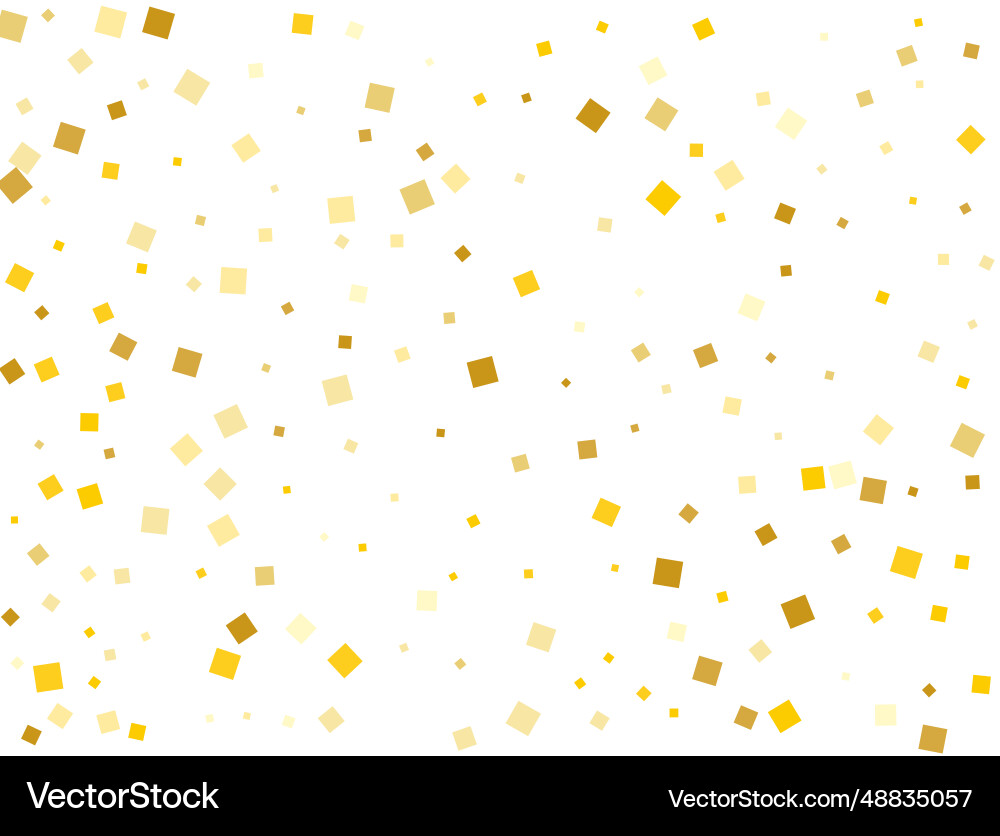 Magic square confetti Royalty Free Vector Image