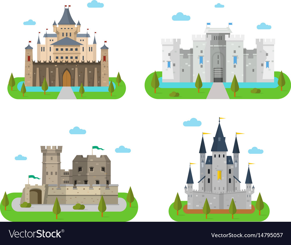 What is the difference between a fortress, castle and stronghold