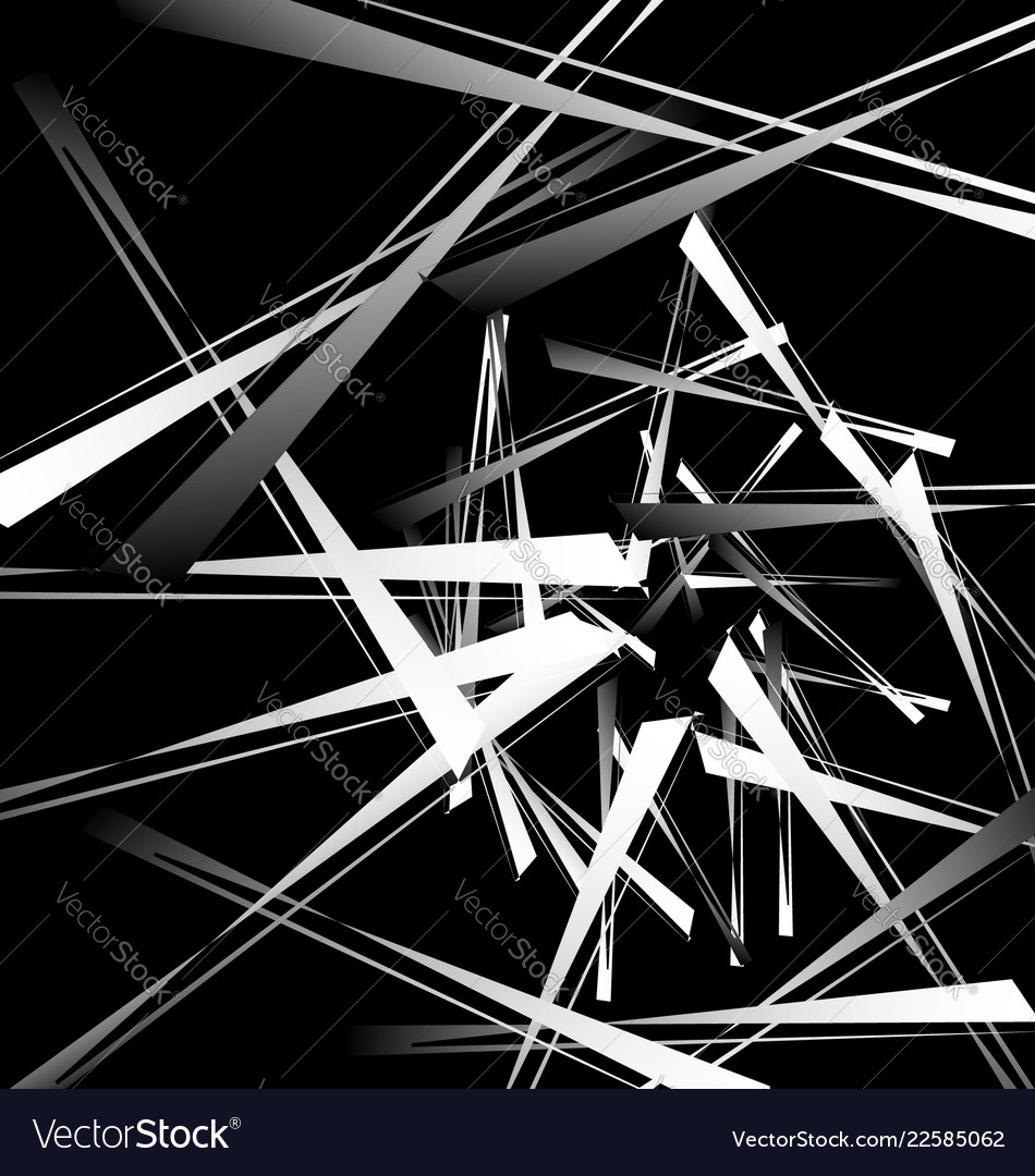 Geometric abstract art edgy angular rough texture vector image Geometric abstract art edgy angular rough texture