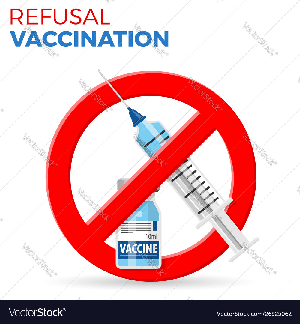 Refusal vaccination concept