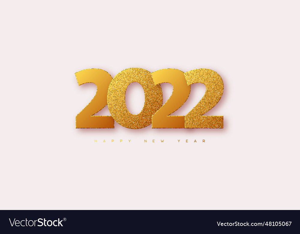 2022 New Year Sign Royalty Free Vector Image - Vectorstock