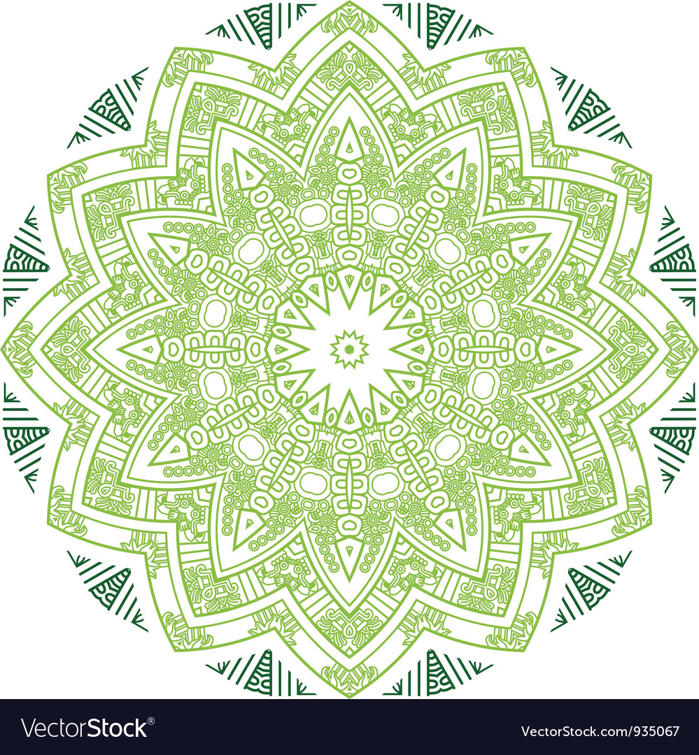 Intricate Aztec Pattern