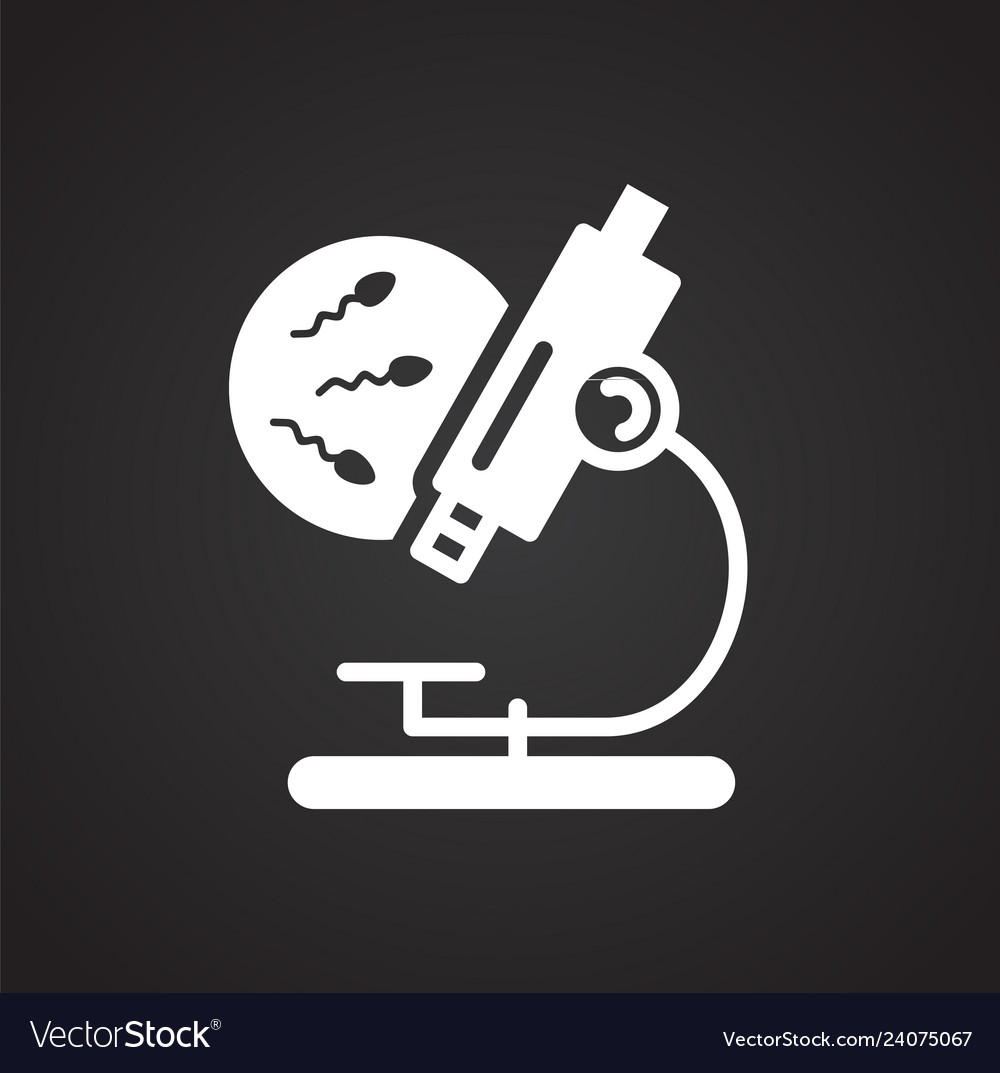 Ivf icon on background for graphic and web design vector image Ivf icon on background for graphic and web design