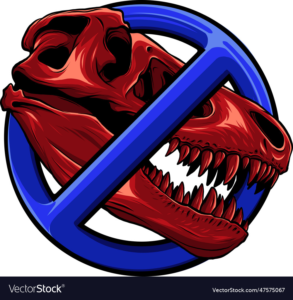 Skull of dinosaur tyrannosaurus rex Royalty Free Vector Skull of dinosaur tyrannosaurus rex Royalty Free Vector