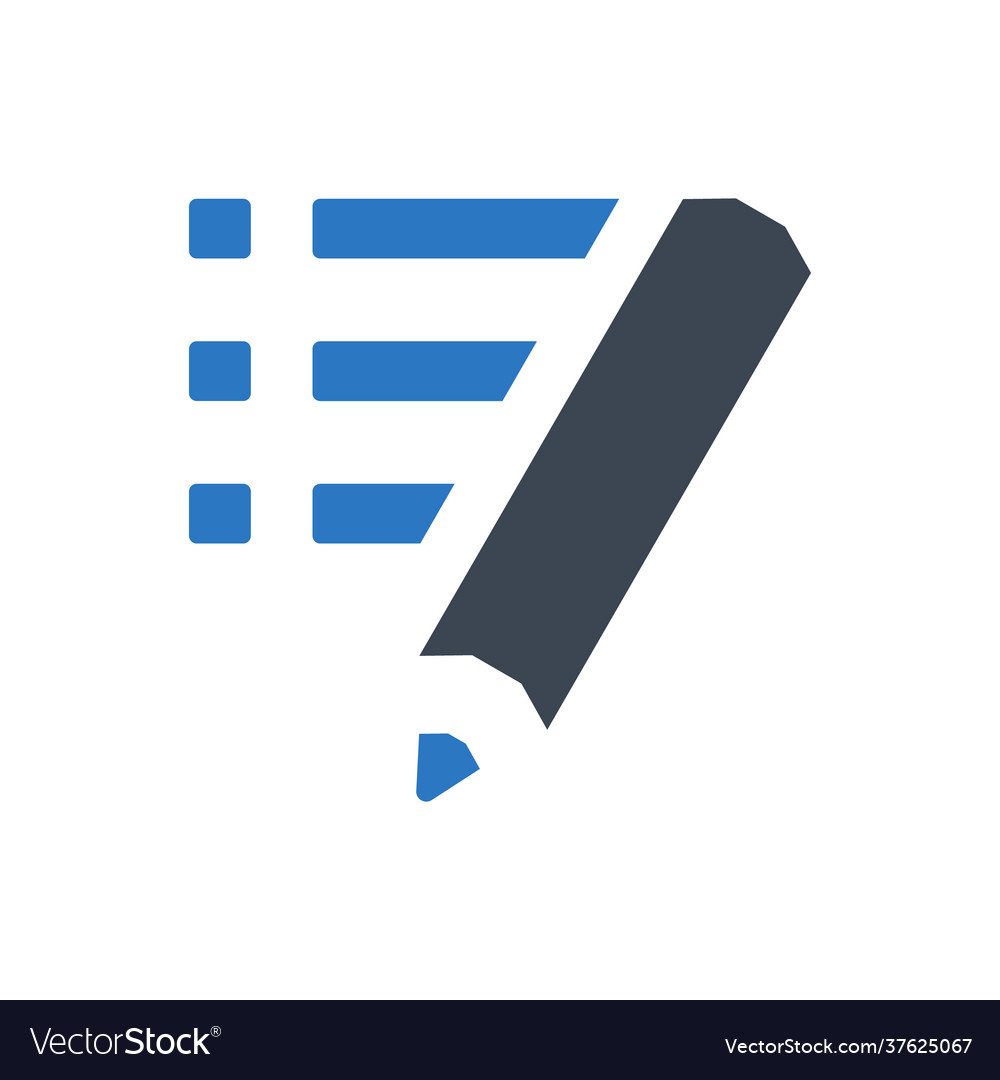 Write list icon