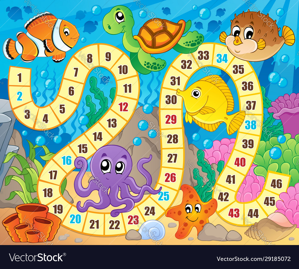 Board game image with underwater theme 1