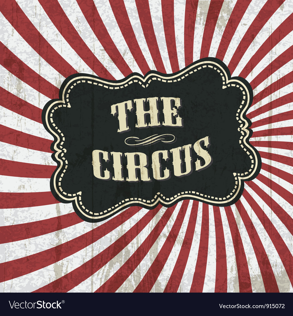 Classical circus background Royalty Free Vector Image