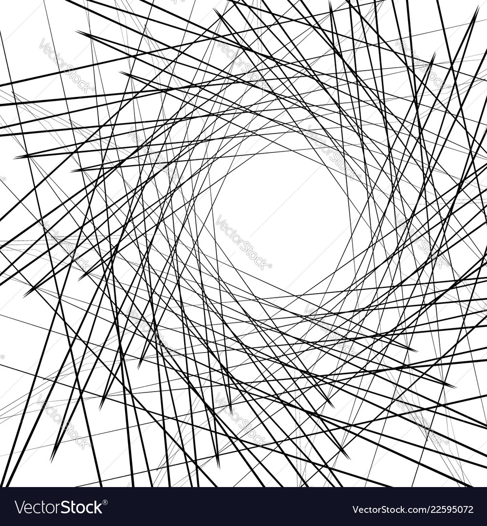 Dynamic irregular geometric lines rough edgy vector image Dynamic irregular geometric lines rough edgy