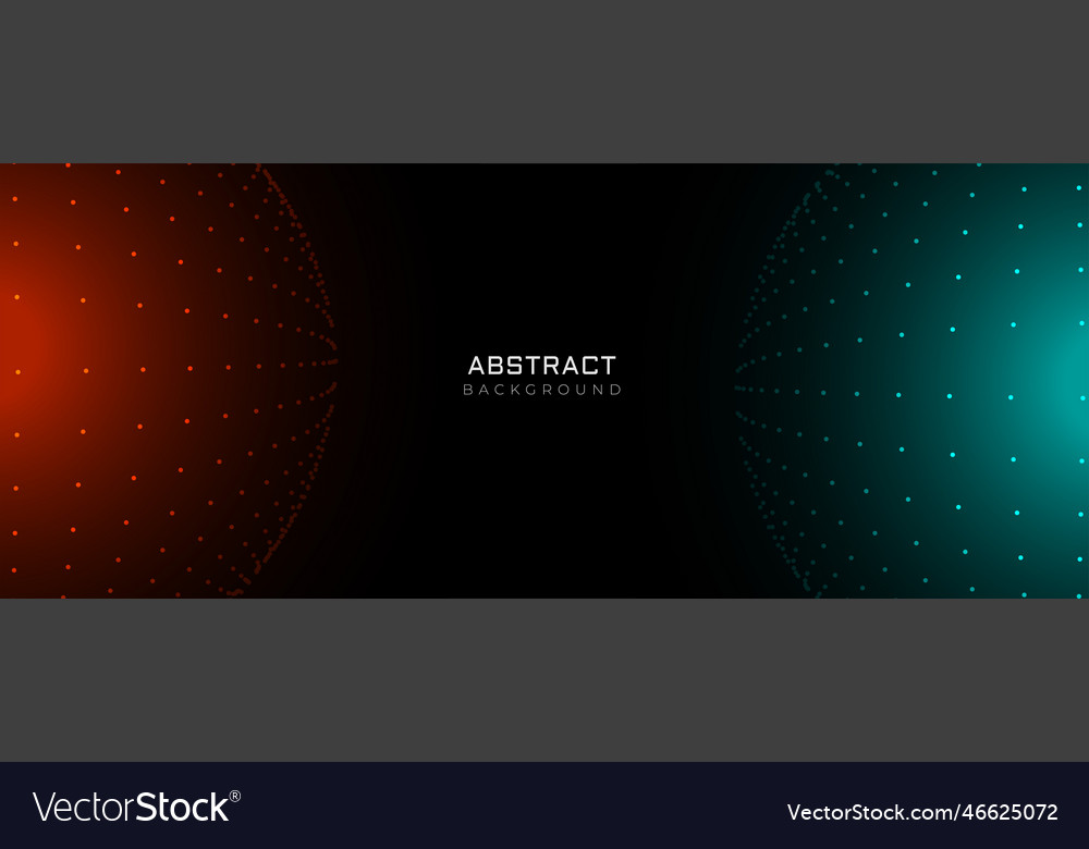 Futuristic particle dots abstract background