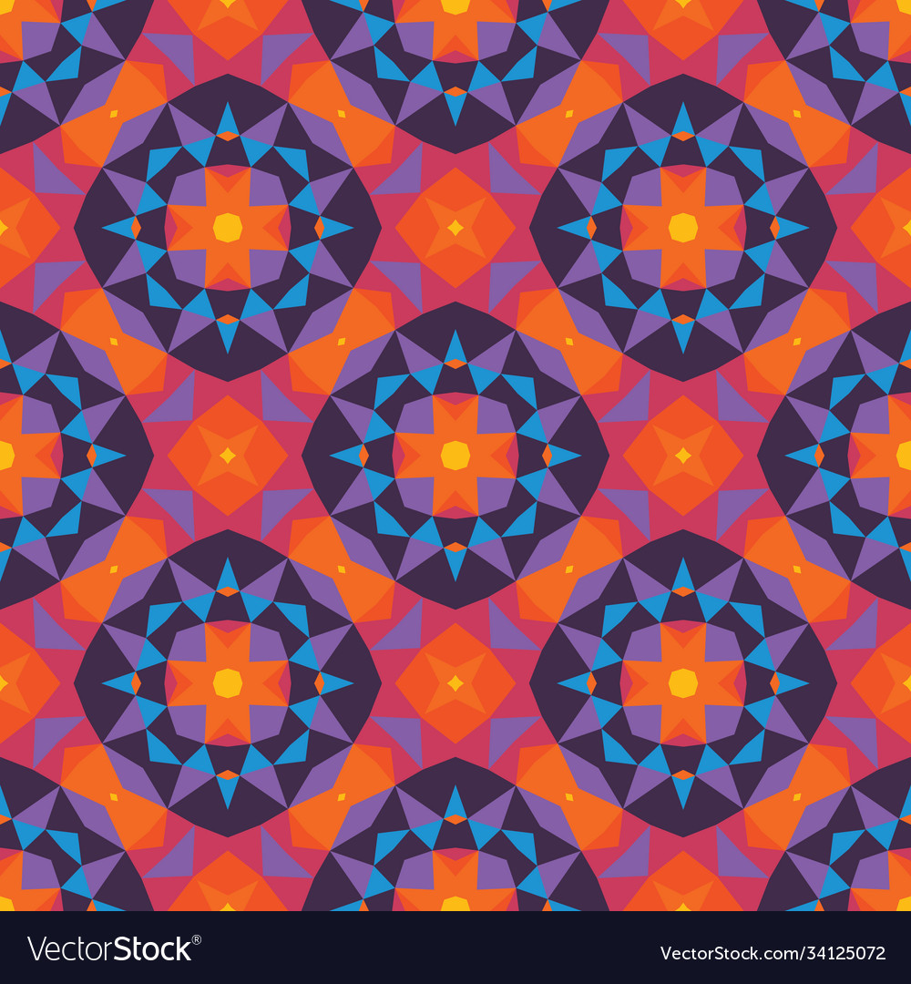 Geometric Mosaic Pattern