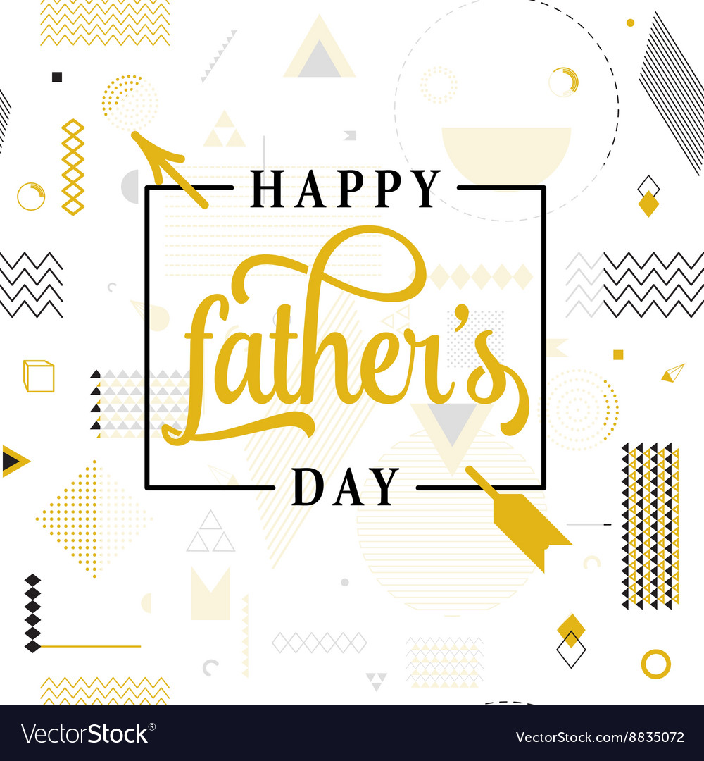 Happy fathers day wishes design background