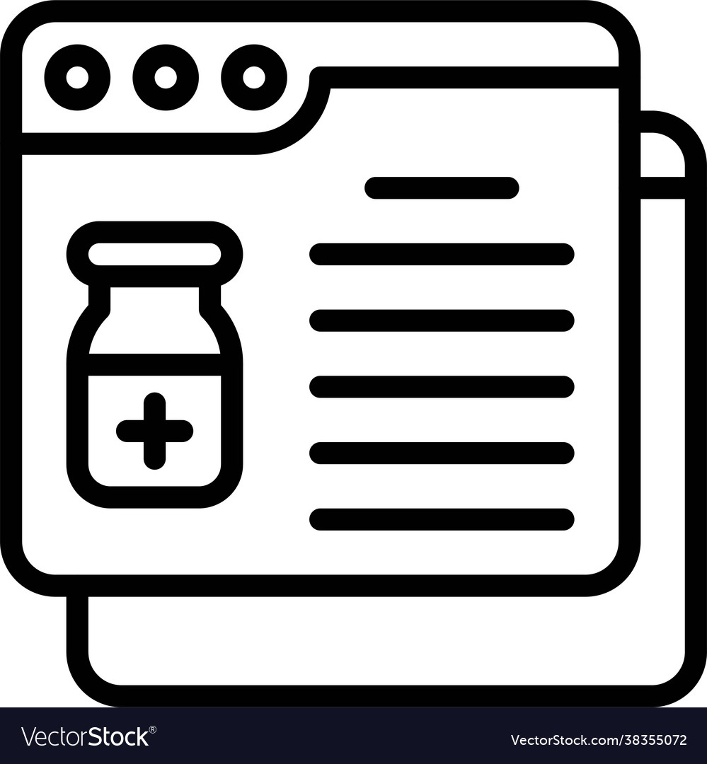 Vaccine data on application icon