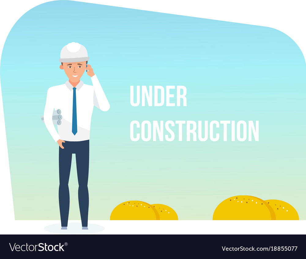 building being under construction templates vector image