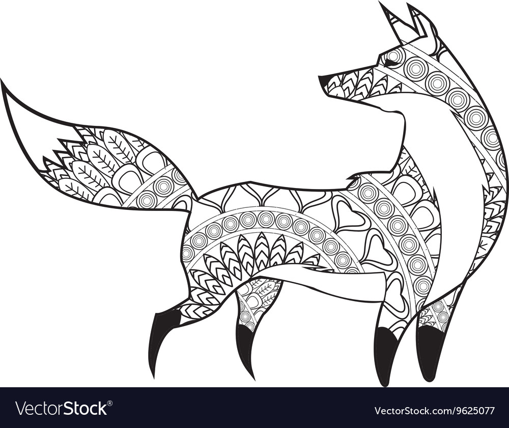 Download Fox Mandala Svg Free Design - Free SVG Cut File