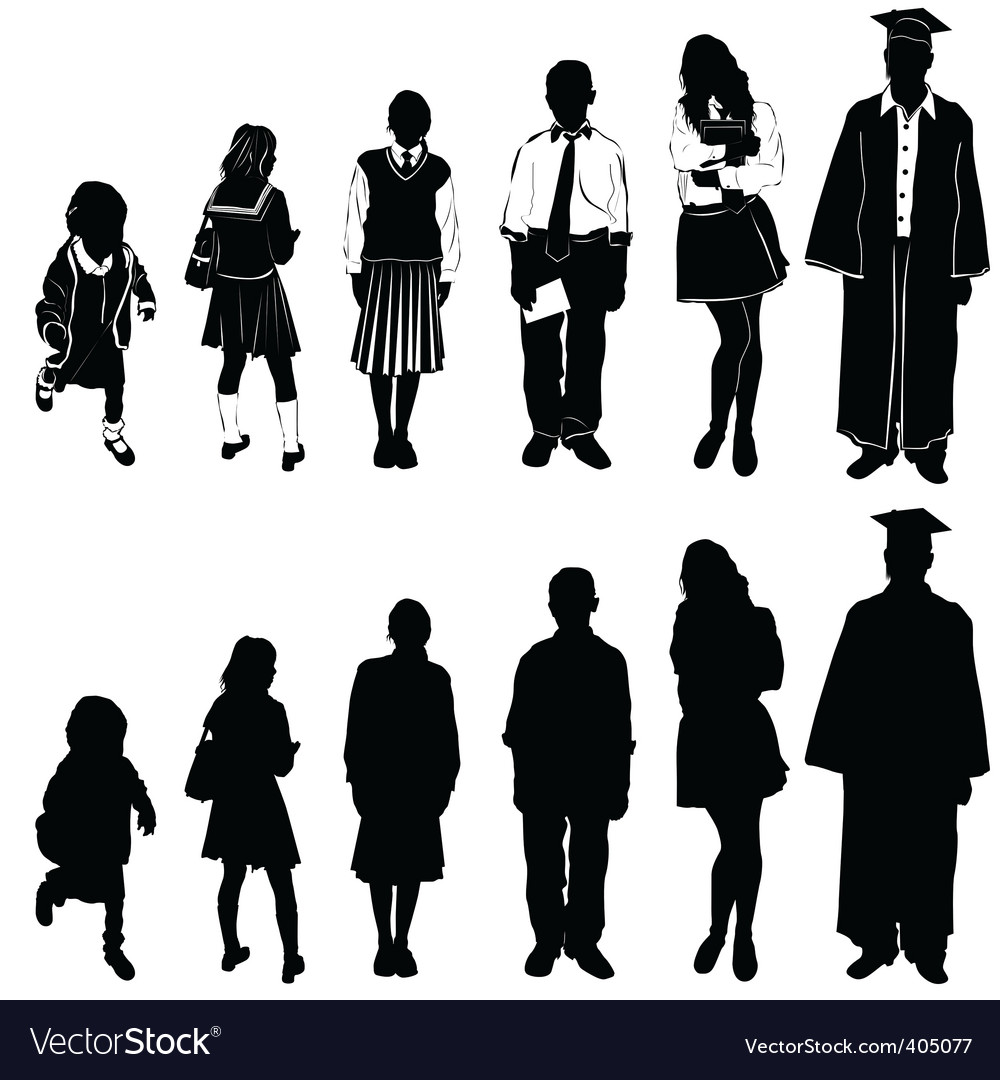 Students Royalty Free Vector Image - VectorStock