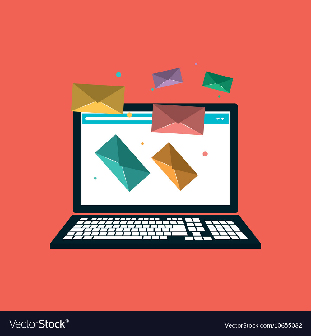 Web messaging through computer image