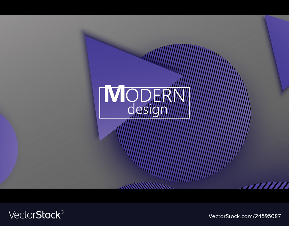 Geometric background material design vector image Geometric background material design