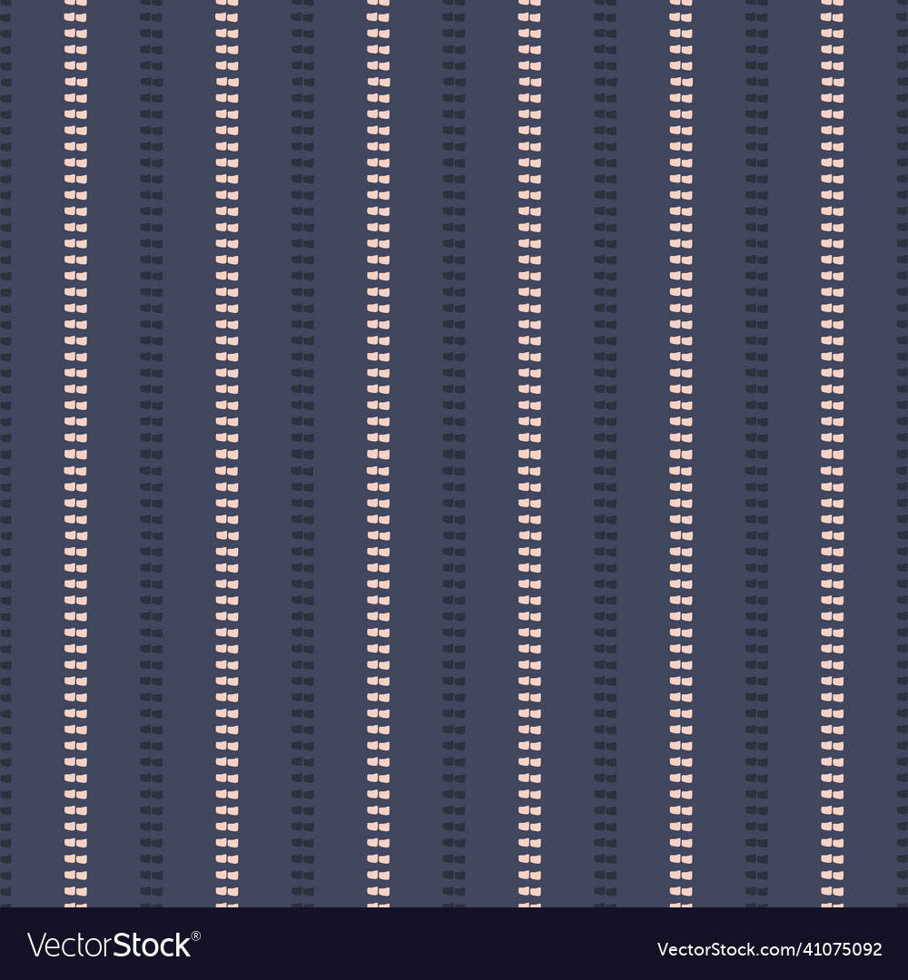 Abstract stitch style stripe pattern vector image Abstract stitch style stripe pattern