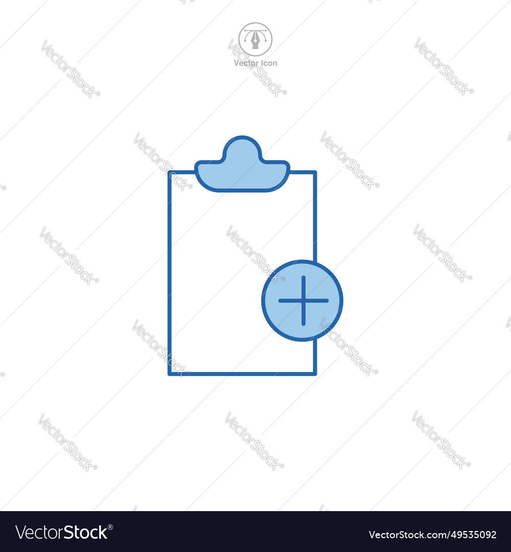 Document with plus sign add file icon