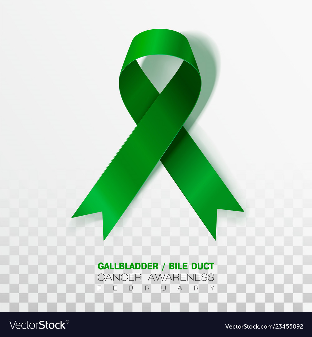 Gallbladder and bile duct cancer awareness month vector image Gallbladder and bile duct cancer awareness month