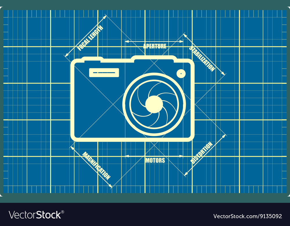 Photo camera icon main parameters