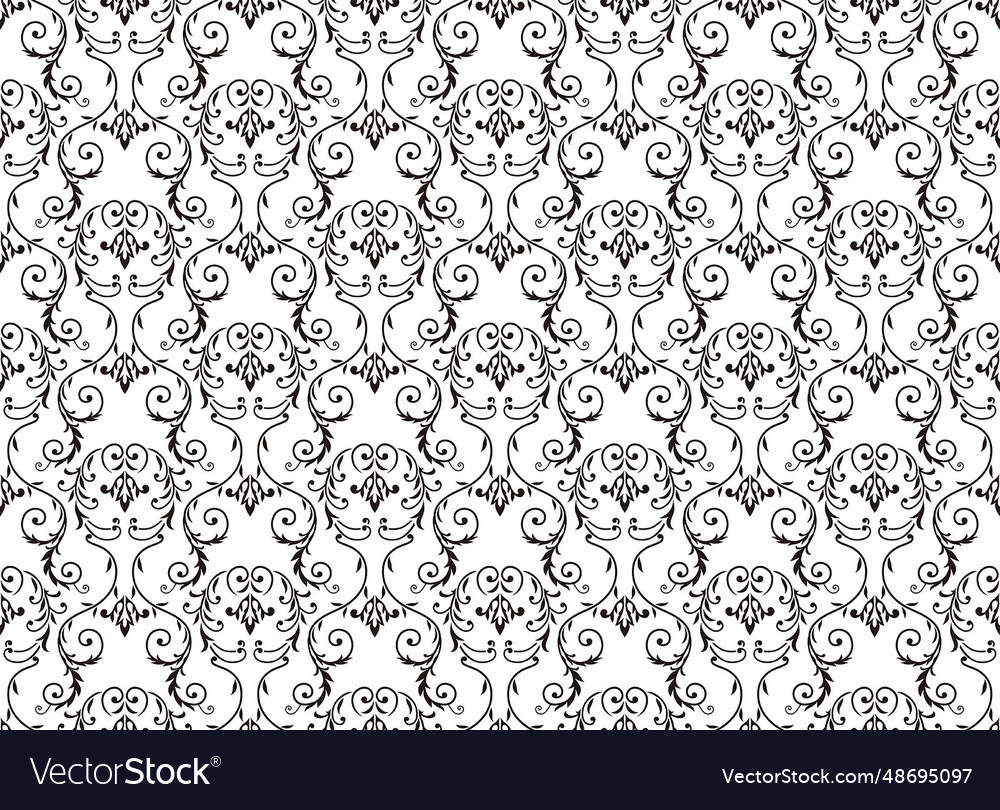 Elegant Damask Pattern