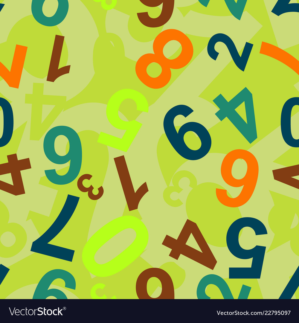 Seamless repeating pattern consisting vector image Seamless repeating pattern consisting