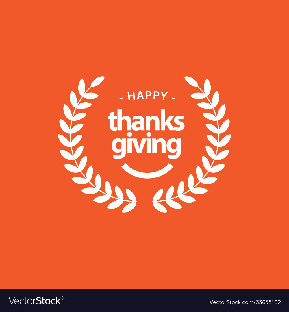 Happy thanks giving template design