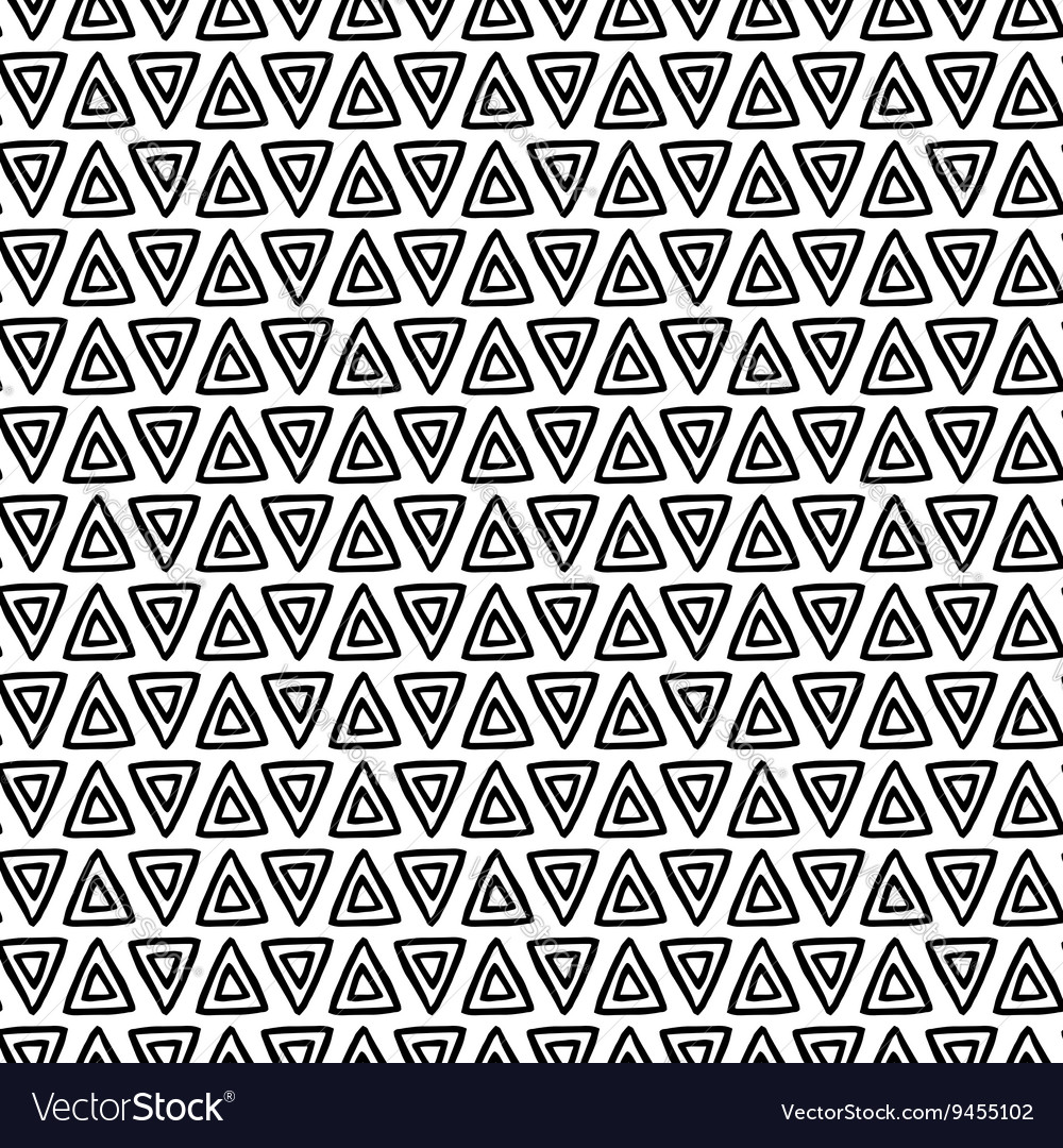 Ink triangle pattern