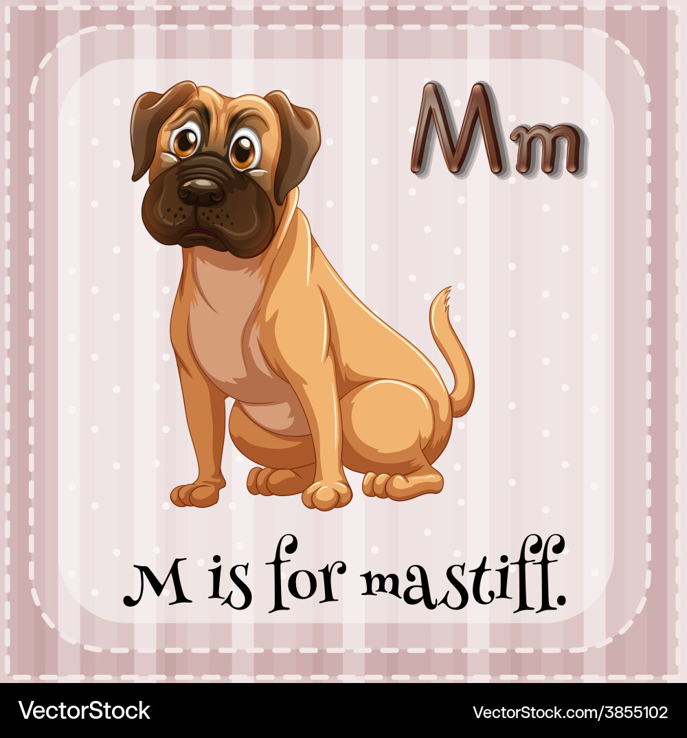Letter m Royalty Free Vector Image - VectorStock