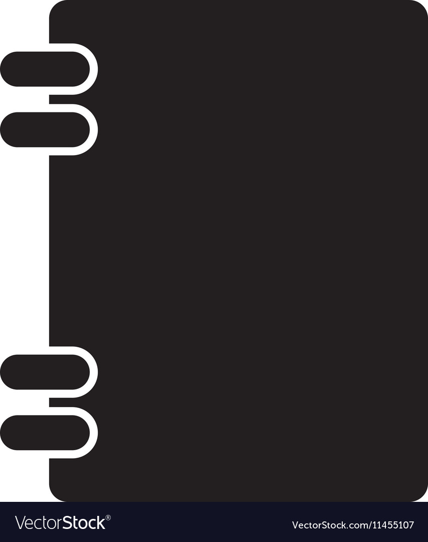 Closed notebook icon