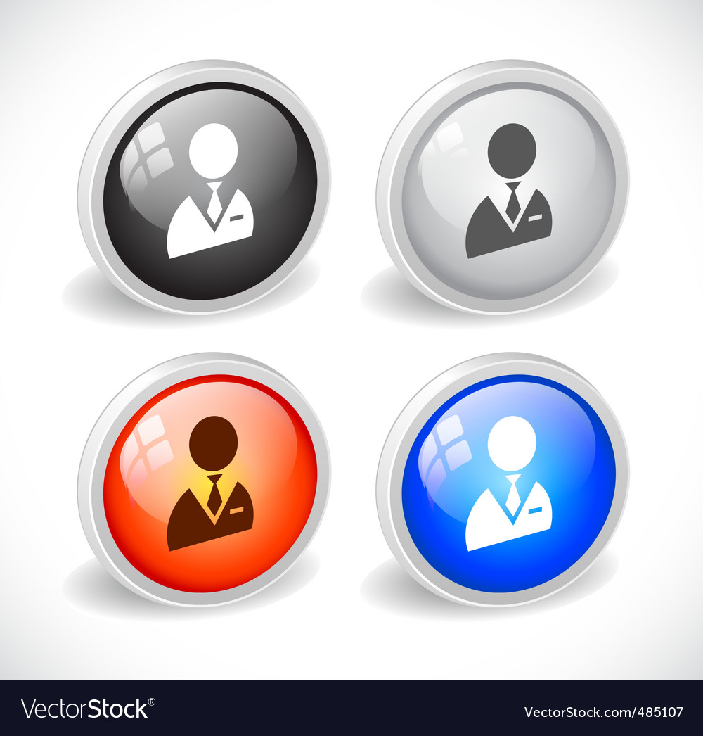 Color 3d buttons for web